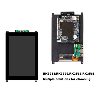 Sunchip 7 ιντσών LCD οθόνη Android ενσωματωμένη επιφάνεια RK3288 Quad Core με πίνακα αφής