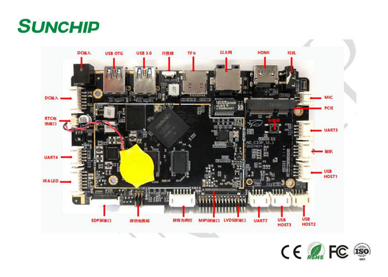 RK3568 Android Decoding Driver Integrated Board με DDR4 EMMC Wifi BT Ethernet 4G LTE