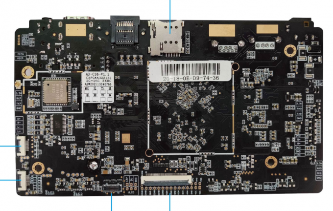 RK3566 Android 11 OS Embedded ARM Board για τον έλεγχο βιομηχανικού ιατρικού και εκπαιδευτικού εξοπλισμού 1