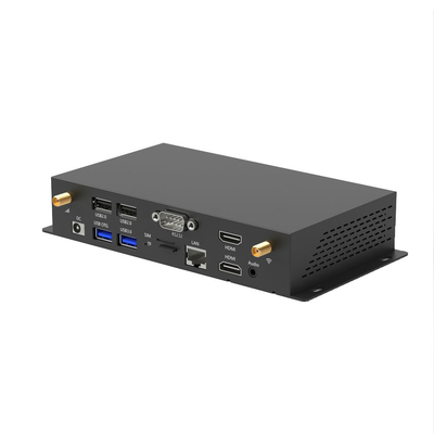4K Android 11.0 Media Player για αναγνώριση προσώπου και ρομποτική με πολλαπλές διαδραστικές διεπαφές λειτουργίας και μεταλλικό περίβλημα