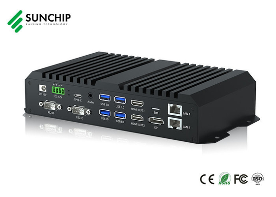 Sunchip RK3588 Android 12.0 AI NPU 6.0tops Media Player Ευφυής βιομηχανική συσκευή υπολογιστών