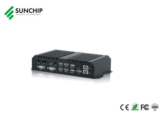 RK3588 CPU Edge Computing Device Metal Media Player με προαιρετικό POE GPS για συσκευή βιομηχανίας AI