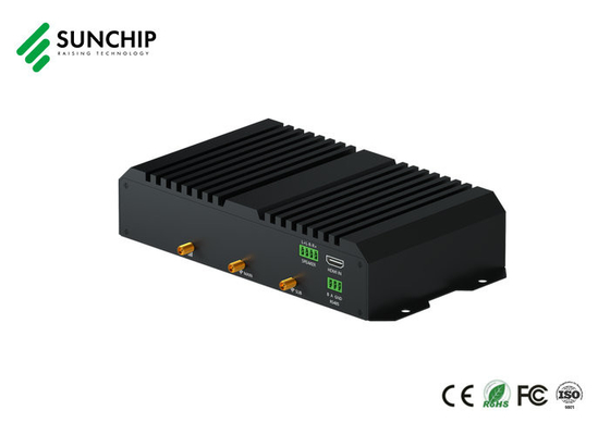RK3588 CPU Edge Computing Device Metal Media Player με προαιρετικό POE GPS για συσκευή βιομηχανίας AI