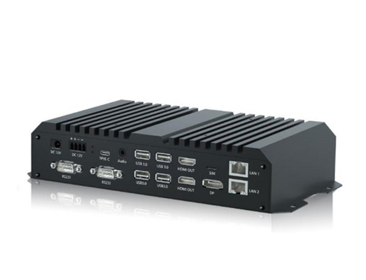 Android 12 Industrial Control Player Box RK3588 με Octa-core CPU 6 Tops NPU Διπλό Ethernet