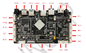 Rk3566 Embedded Arm Board WIFI BT LAN 4G POE Advertising Board USB UART RTC G-Sensor
