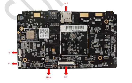 Android 11 Διαδραστική οθόνη αφής Rockchip Motherboard RK3566 Quad Core Embedded Arm Board