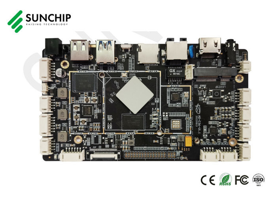 Προσαρμόστε το Android 11 PCBA Industrial Development Board Rk3566 Ενσωματωμένο ARM Control Motherboard