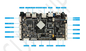 Sunchip Android Embedded ARM Board RTC UART POE LAN 1000M USB TF Pcb Circuit Circuit