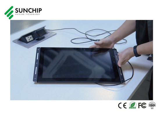 Δείκτης LCD με χωρητικότητα αφής με 10/100M /1000M Ethernet Προαιρετικό ανοιχτό πλαίσιο RK3399 WiFi