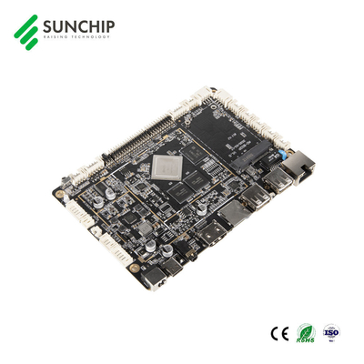Βιομηχανικός έλεγχος PCBA πινάκων UART RS232 ανάπτυξης Rockchip Rk3288 αρρενωπός