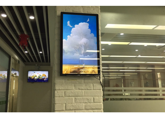 Κουτί μαύρισμα 21,5 ιντσών Android All-in-one LCD Διαδραστική ψηφιακή σήμανση με αφής