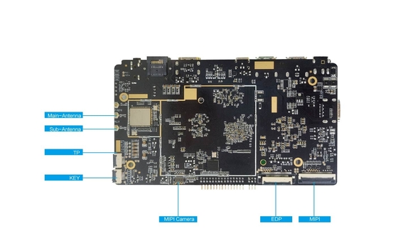 Υψηλής απόδοσης 8K Video Decode RK3588 Octa-Core 8K Industrial ARM Board για συσκευή βιομηχανίας AI