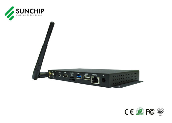 RK3399 Hexa-Core Android 7-10 Gigabit Ethernet Δυνατότητα DDR 32GB Signage Box Android Box με διάφορες οθόνες HD Υποστήριξη