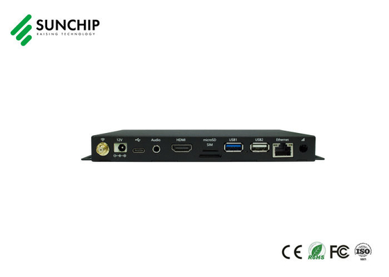 RK3399 Hexa-Core Android 7-10 Gigabit Ethernet Δυνατότητα DDR 32GB Signage Box Android Box με διάφορες οθόνες HD Υποστήριξη