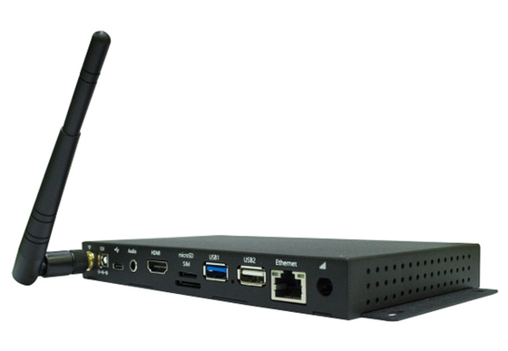 Παίκτης σήμανσης Full Black High-Performance Kiosk Processor και 4K Media Player RK3288 Quad-Core