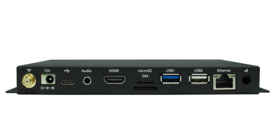 RK3399 Hexa-Core 4K Media Player Box HD Out WIFI Bluetooth Ethernet Προαιρετική λειτουργία 4G PCIE