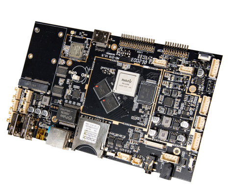 Sunchip Quad Core Embedded Linux Board 1GB DDR3 16GB Μνήμη για οθόνη LCD