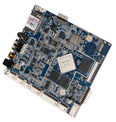 Υποστήριξη αναπαραγωγής βίντεο 4K Mobile ARM-Board με 6 διεπαφές διπλής οθόνης