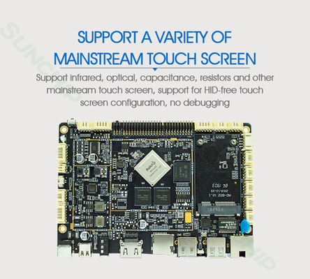 RK3588 8-core CPU 8nm Process 4 Cortex-A76 και 4 Cortex-A55 Compact Embedded System -20C-70C για προκλητικά περιβάλλοντα