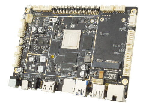 Android ενσωματωμένη πλακέτα συστήματος RK3399 Development PCBA Board LVDS EDP HD 2.4G 5G WiFi 1000M LAN